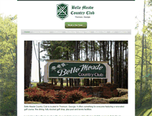 Tablet Screenshot of bellemeadecountryclub.org